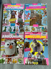 4 x Simply Häkeln Sonderheft Amigurumi Magazine Häkeltiere Anleitungen neuwertig
