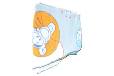 DISNEY Winnie Pooh Wohndecke Kinder Kuscheldecke Blau 145x114 cm
