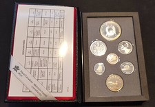 Kanada KMS 1988 1 Cent - 1 Dollar im Etui Royal Canadian Mint PP SP124443