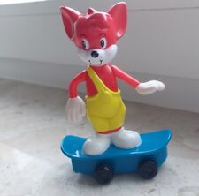 McDonalds FIX & FOXI Figur 2000 auf Skateboard mit Rückzugsmotor