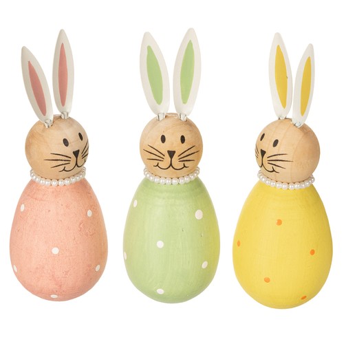 Dekorative hasenfiguren für - dekorative,