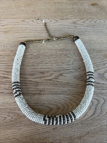 Halskette choker perlen - halskette,