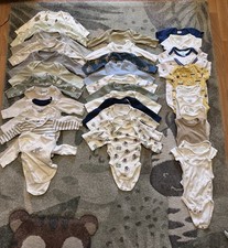 Baby Paket, Kleidungspaket Gr 50/56 Bekleidungspaket Junge 120 teile 