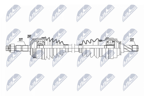 Antriebswelle nty npw 157 - antriebswelle,