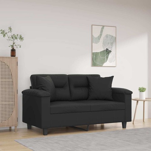 Sitzer sofa mit zierkissen - 2-sitzer-sofa,