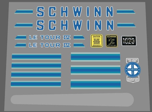 Schwinn 1979 tour - 1979, le