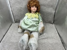  Ute Kase Lepp Porzellan Puppe 53 cm. Top Zustand. 