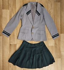 My Hero Academia Schuluniform-Cosplay mit Ochako Uraraka Perücke