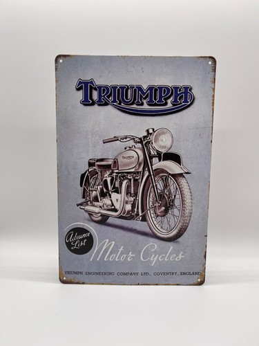 Blechschild triumph 20x30cm - triumph,