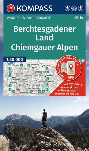 Kompass wanderkarte 14 - kompass,