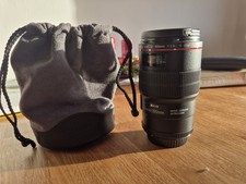 Canon EF 100mm f/2.8 USM L Is Macro Objektiv, Geli ET-73, Lederbeutel NP: 1100€