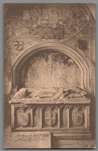 Konstanz münster grabmal - ak,