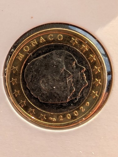 Monaco euro kursmünze 2002 - monaco,