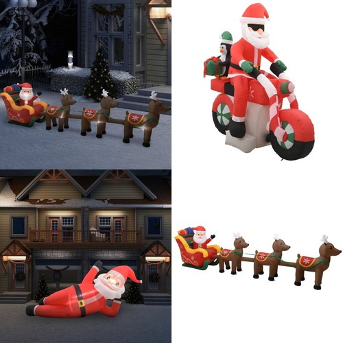Weihnachtsmann aufblasbar led - weihnachtsmann,
