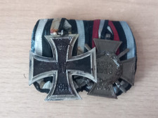 1WK 2er Ordensspange Eisernes Kreuz 2.Klasse FEK Ehrenkreuz EK2 .