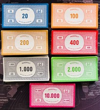 Monopoly Ersatzteile - DM + EUR - Häuser Hotels, Spielfiguren Spielpläne uvm