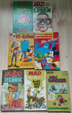 Lustige Taschenbücher Konvolut, Mad, Walt Disney, Rolf Kauka und Willi Wacker. 7