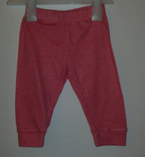 Rosa Jogginghose/ Halbhose mit Bündchen Gr. 74