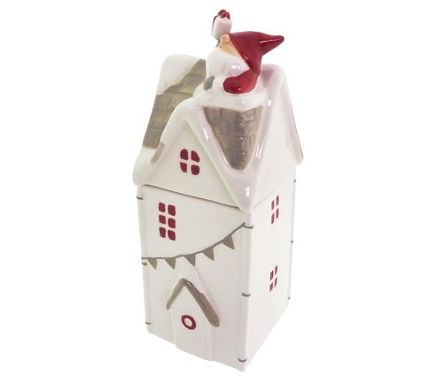 Keksdose nikolaus auf - auf, haus