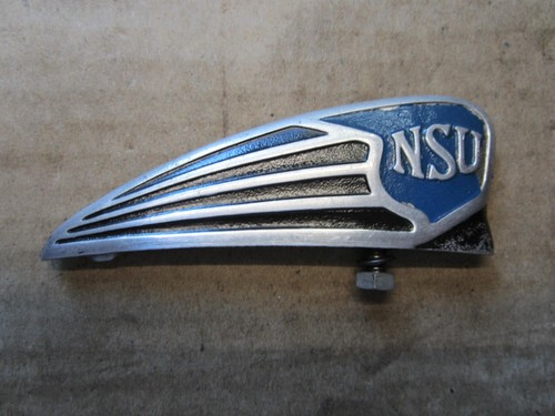 Nsu schutzblech emblem reiter - nsu,
