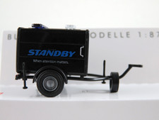 Busch 54906 TSA Showanhänger "STANDBY" in schwarz 1:87/H0 NEU/OVP