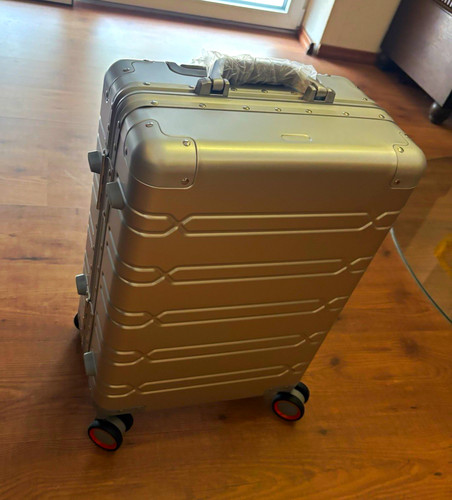 Aluminium trolley handgepäck - aluminium, -trolley