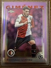 Topps Chrome 2024-25 Santiago Giménez /299 Feyernord Rotterdam