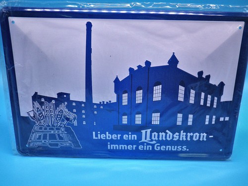 Landskron bier blechschild - landskron,