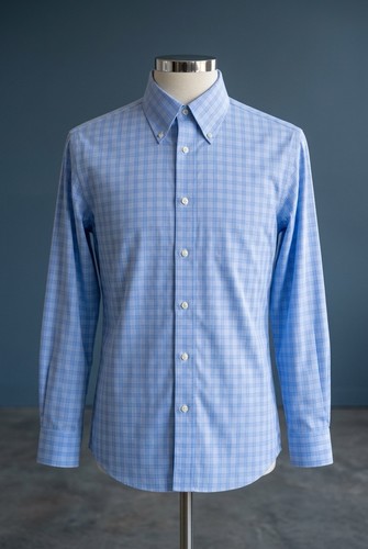 Brookes brothers hemd blau - hemd,