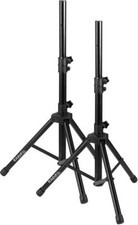 Ibiza Sound Kurz Lautsprecher Ständer Set 35 mm Paar inkl. Tasche DJ Disco PA