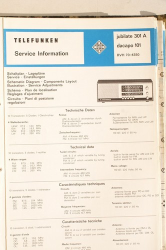 Service plan für telefunken - plan,