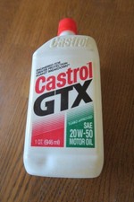 Amerikanische Öldose Castrol