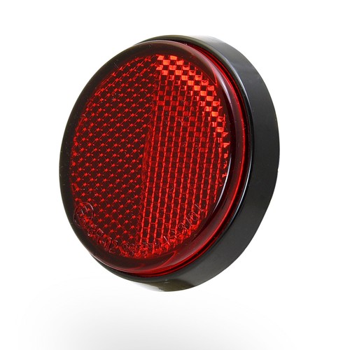 Reflektor rund rot - 60,
