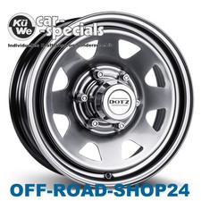 STAHL-Felgen 6x15 ET45 DOTZ "PHARAO" Schwarz - LADA NIVA mit ABE "PREISVORTEIL"2