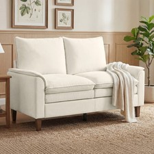HOMCOM Zweisitzer Sofa, dicke