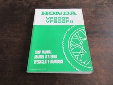 Honda VF500F VF500F2 Service