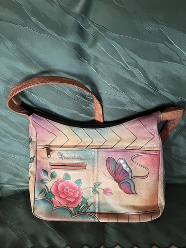 Anuschka schultertasche qvc - anuschka,