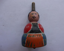 DDR figürlicher Holzkreisel aus den 40er-50er Jahren