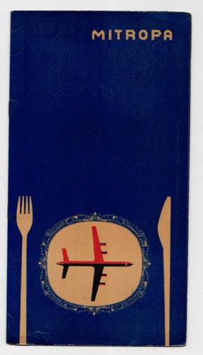 Mitropa speisekarte - mitropa,