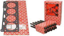 Elring Zylinderkopfdichtung+Schrauben für VW Polo Golf APQ AEX AKV ANX AEA AEE