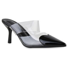 Damen Pantoletten Sandaletten