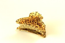 Haarklammer Haarspange Haarkrebs Zwicker Leopard Acryl Haarschmuck A531a