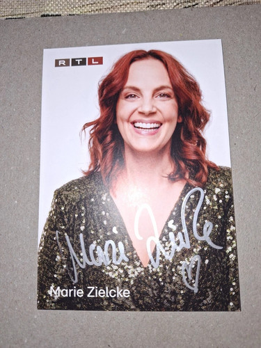 Marie zielcke autogramm - marie, aus