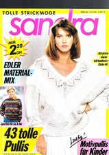 Strickheft Sandra 02/1989