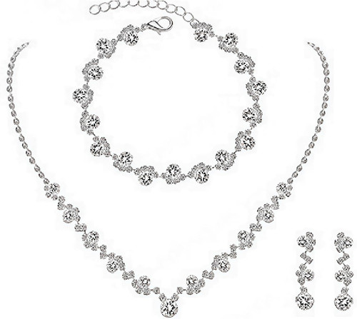 Silber schmuckset damen - schmuckset,