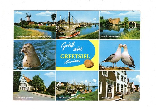 Ansichtskarte greetsiel - ak, /