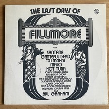Dreier-LP: The Last Days Of Fillmore mit Santana, Grateful Dead, Taj Mahal…