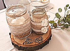 Hochzeit Deko Teelicht Gläser 20 Stück