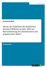 Bla - Diente der Gildebrief