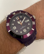 Coole Herren ICE WATCH Uhr - Aubergine - zeitlos schön!